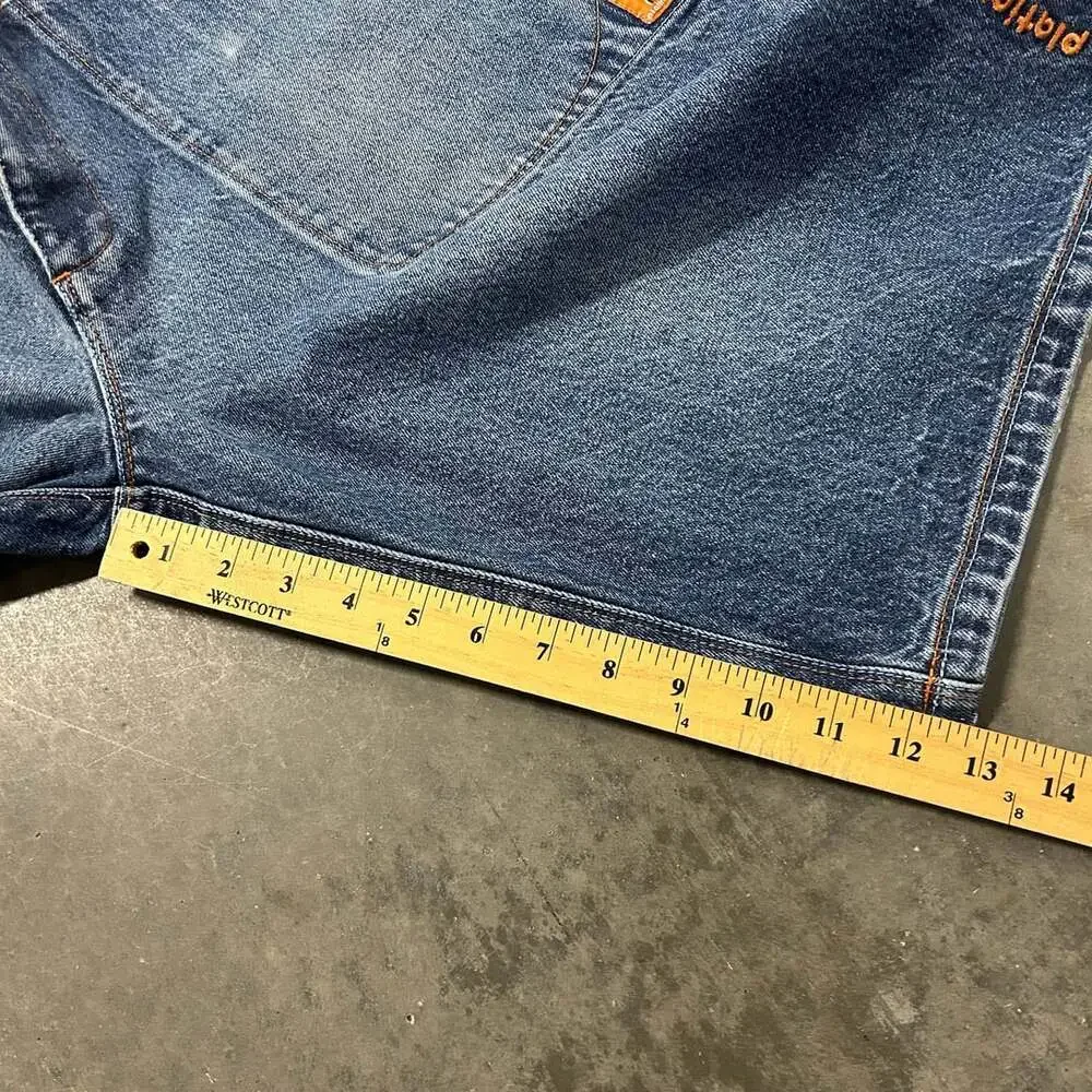 Platinum Fubu Fat Albert And The Junkyard Gang Size W36 Denim Shorts